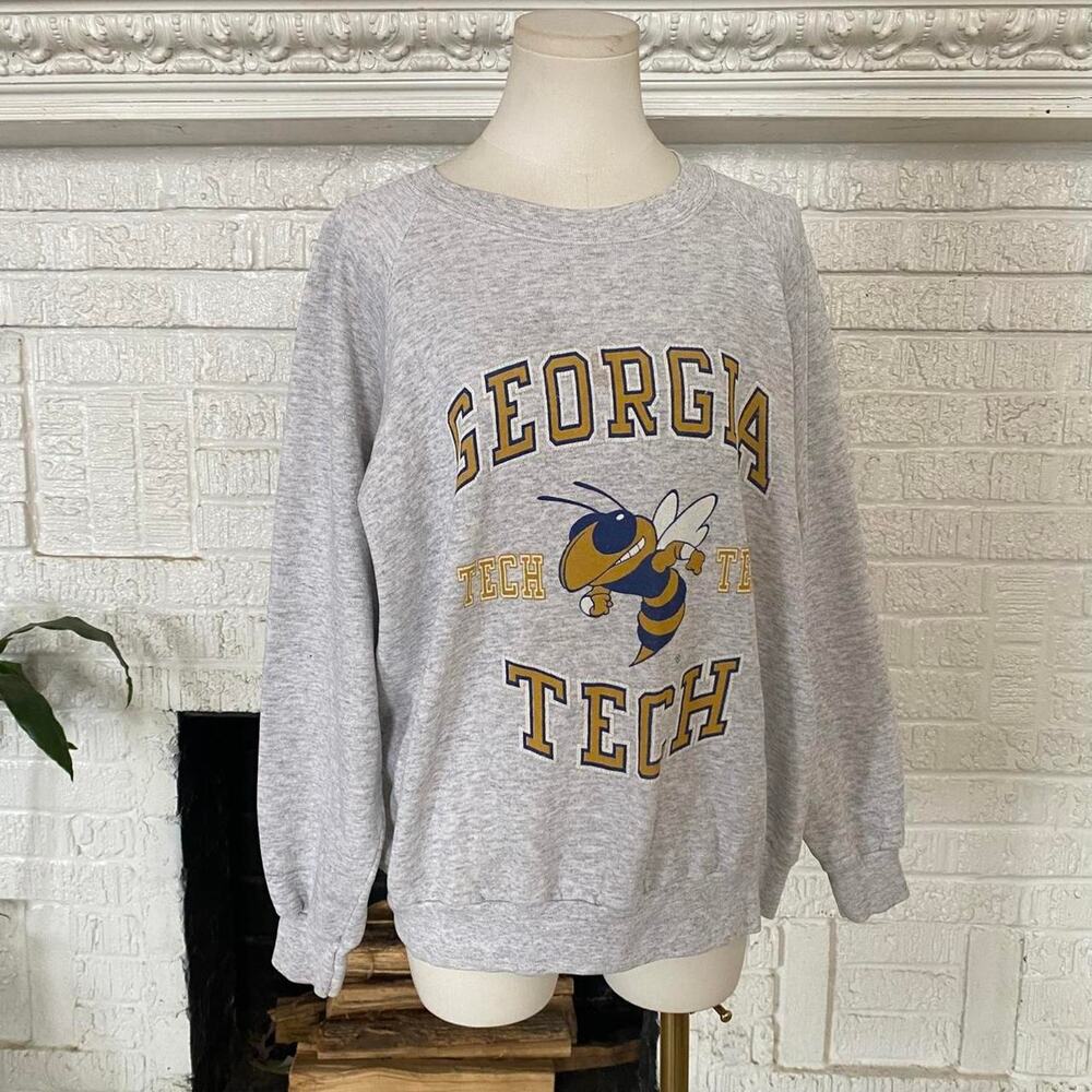Vintage 80s georgia tech sweatshirt